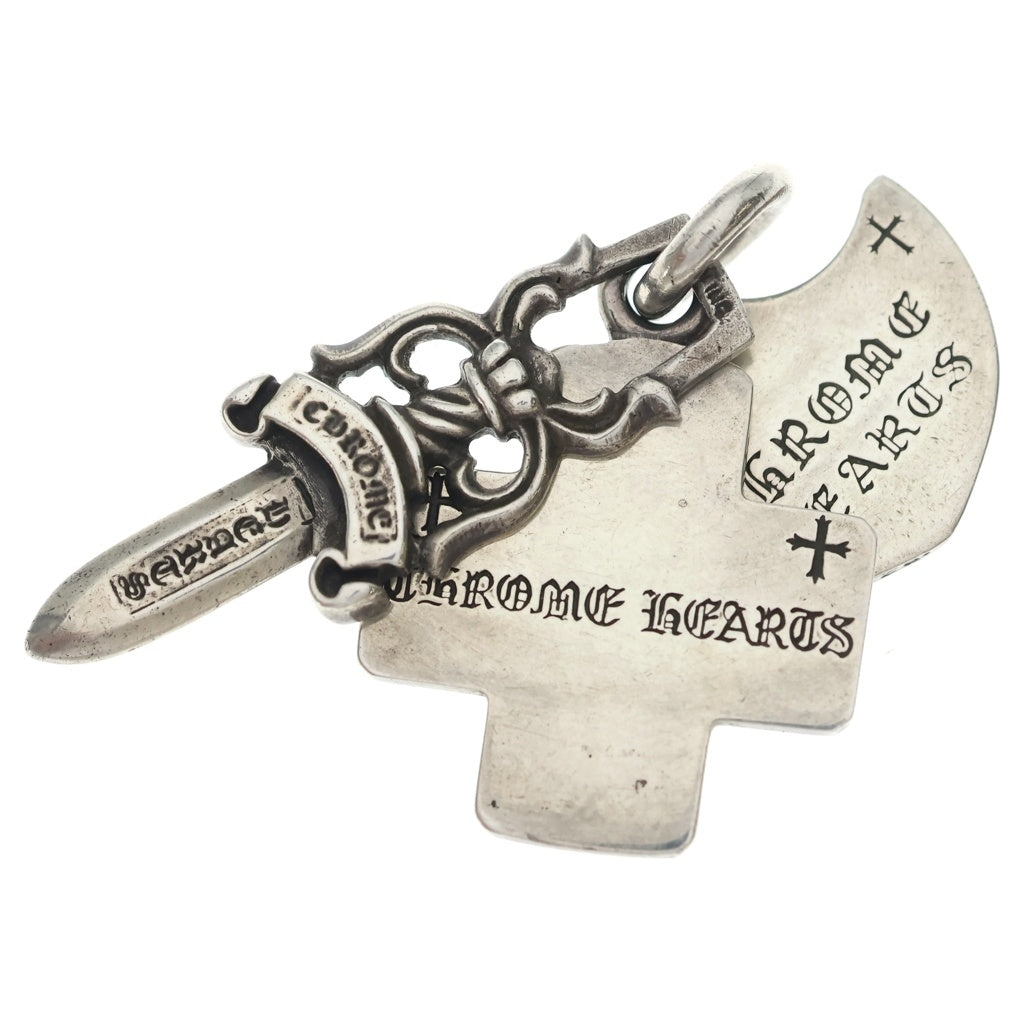 CHROME HEARTS(クロムハーツ) 3TRINKETS 3トリンケッツ ペンダントトップ シルバー BCA202