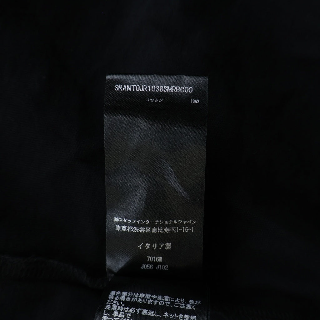 AMIRI(アミリ) Eagle Flames Long Sleeve T-Shirt イーグル アームフレイム 長袖Tシャツ カットソー ブラック AMTOJR1038