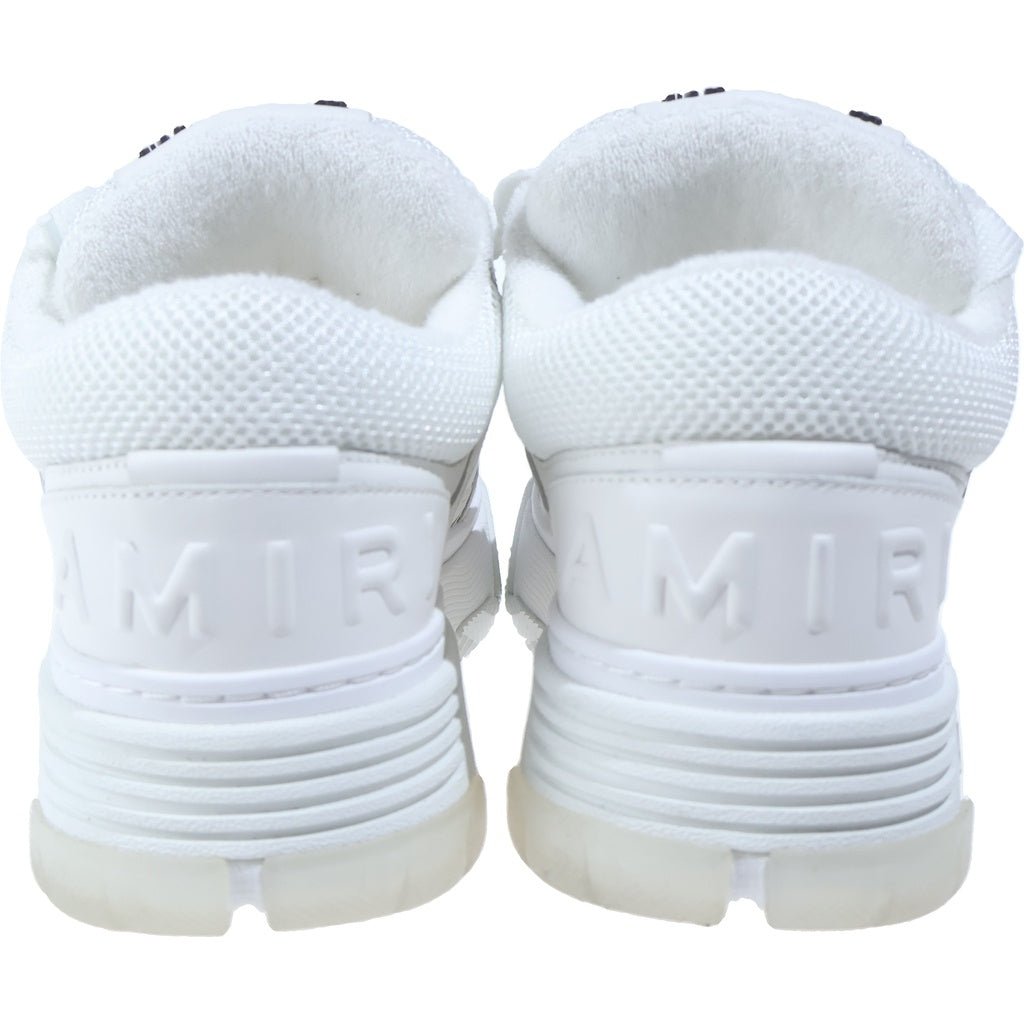 AMIRI(アミリ) MA-1 カーフレザー ボリューム ローカットスニーカー ホワイト US9/27.0cm AMFOSR1097-100
