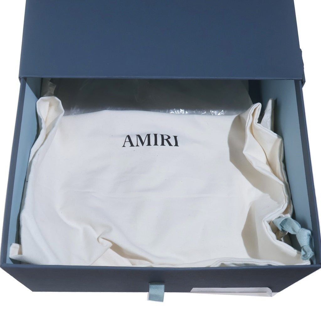 AMIRI(アミリ) MA-1 カーフレザー ボリューム ローカットスニーカー ホワイト US9/27.0cm AMFOSR1097-100