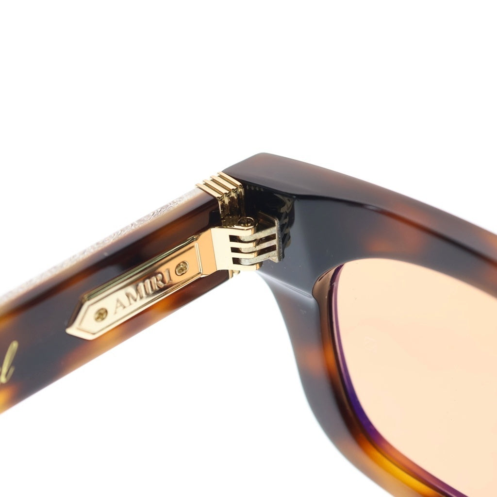 AMIRI(アミリ) LAUREL SUNGLASSES MAクワッドモチーフ ローレル サングラス アイウェア 眼鏡 メガネ ブラウン/ゴールド AMHAEY1003 レディース