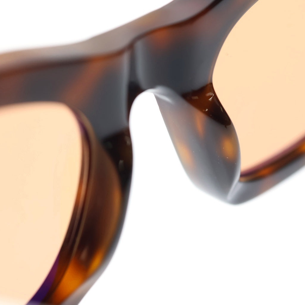 AMIRI(アミリ) LAUREL SUNGLASSES MAクワッドモチーフ ローレル サングラス アイウェア 眼鏡 メガネ ブラウン/ゴールド AMHAEY1003 レディース