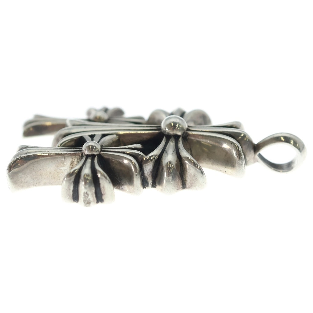 CHROME HEARTS(クロムハーツ) 3 CH CRS SML トリプルCHクロス スモール ペンダントトップ シルバー BCA201
