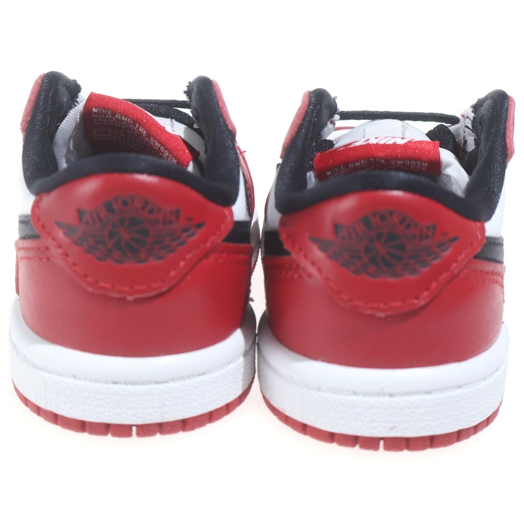 NIKE(ナイキ) TD JORDAN 1 RETRO LOW OG Chicago キッズ ジョーダン1 レトロ シカゴ ローカットスニーカー レッド/ホワイト US6C/12.0cm HQ6997-600