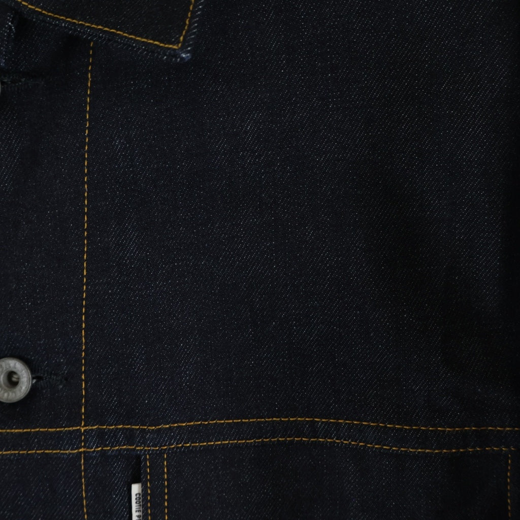COOTIE PRODUCTIONS(クーティー プロダクションズ) 21SS RAZA DENIM JACKET オープンカラー デニムジャケット インディゴブルー