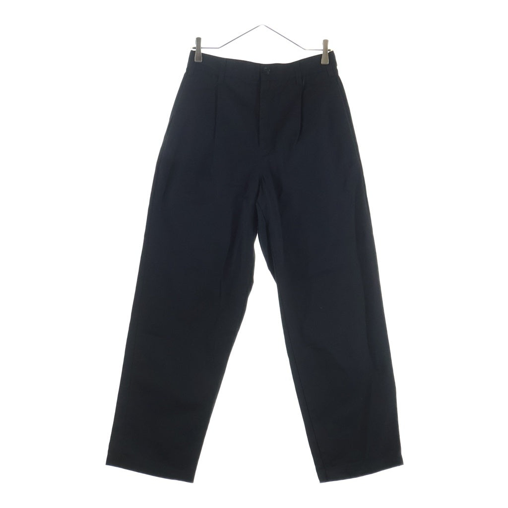 STUSSY(ステューシー) Twill Volume Pleated Trouser ツイル ボリューム トラウザーパンツ ブラック 116587
