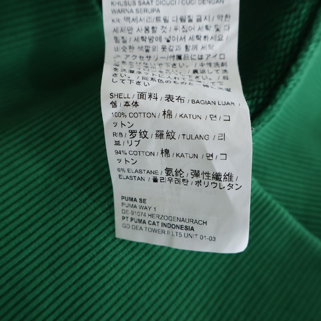 PUMA(プーマ) ×AMI アミ フロントロゴ クルーネック スウェットトレーナー グリーン 534111-96