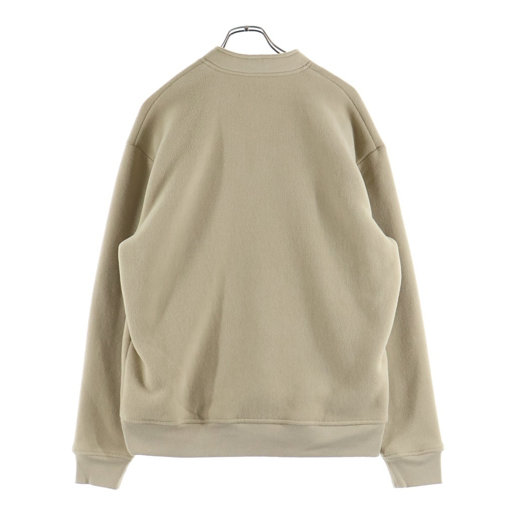 KITH(キス) フロントロゴワッペン 裏地ボア 3B長袖カーディガン ベージュ 24-020-060-0014-4-0
