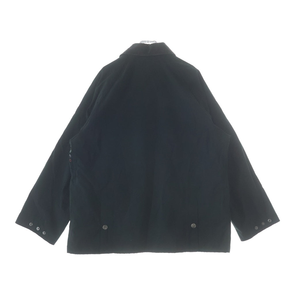 Paul Smith(ポールスミス) 25AW × Barbour Bedale 裏地チェック柄 スナップボタン ワックスジャケット カーキ MK253701 MCA1087