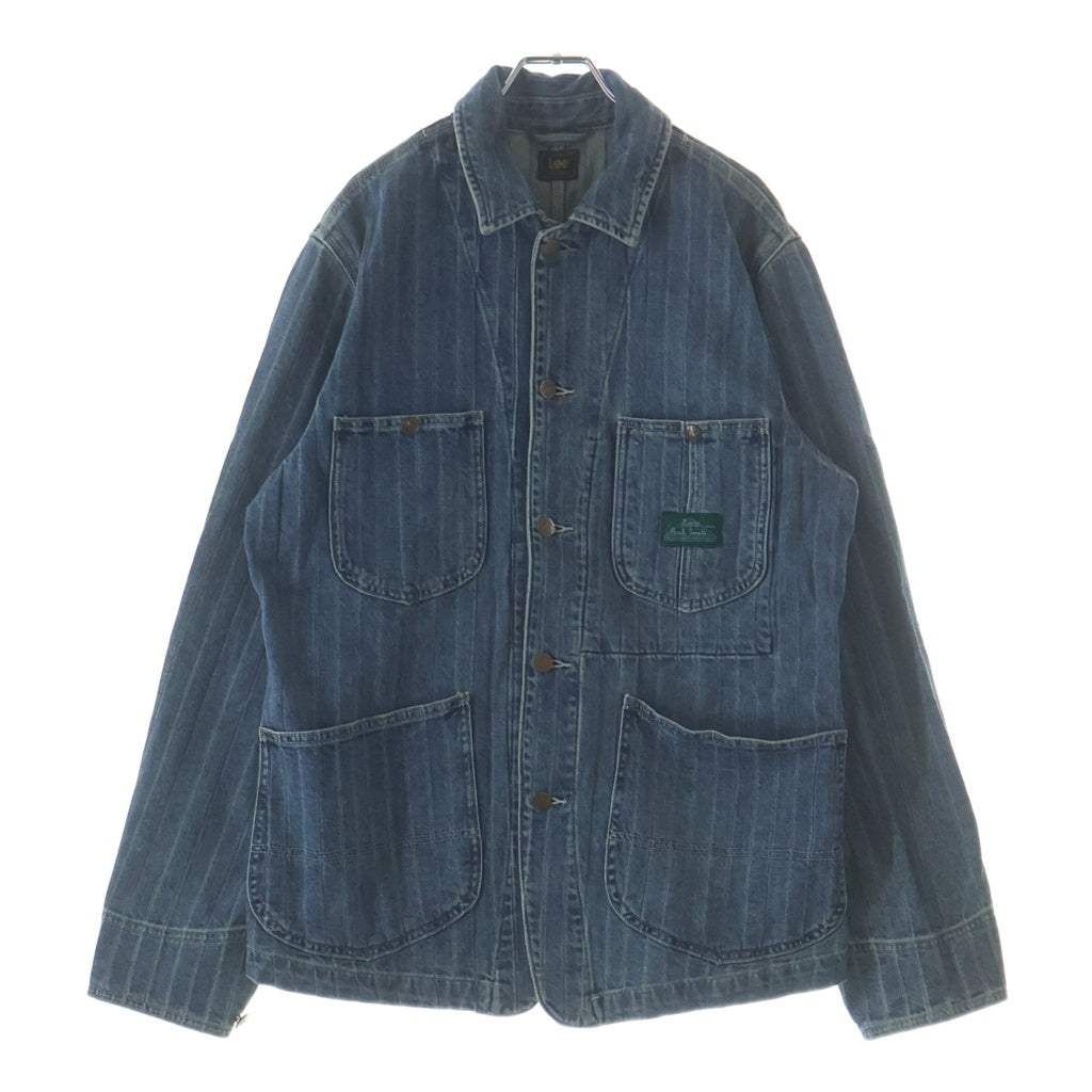 LEE(リー) 25SS × PaulSmith ポールスミス ストライプ カバーオール インディゴ LB0585