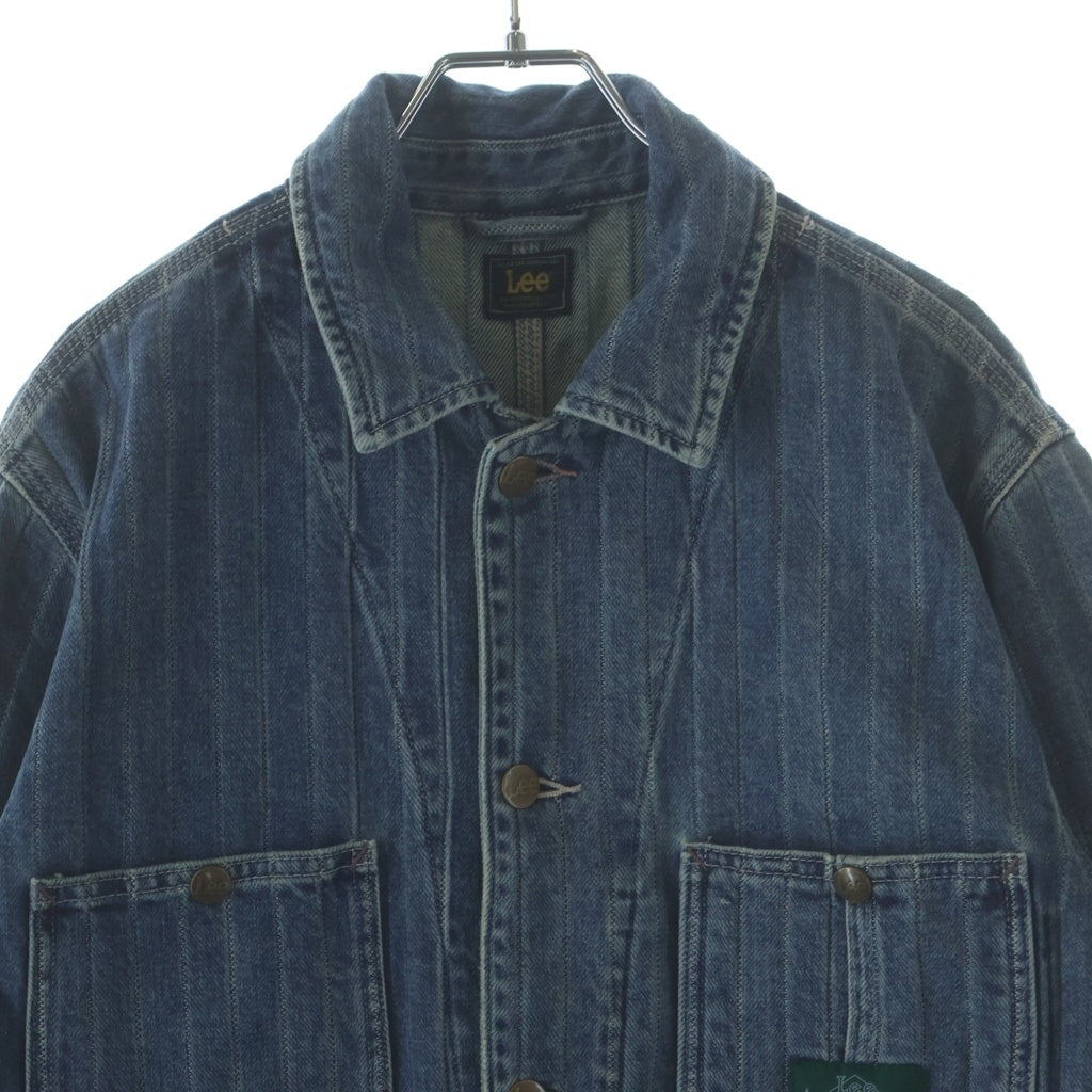 LEE(リー) 25SS × PaulSmith ポールスミス ストライプ カバーオール インディゴ LB0585