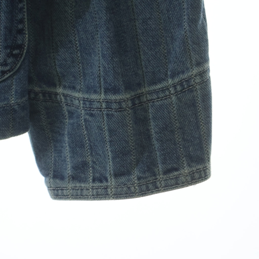 LEE(リー) 25SS × PaulSmith ポールスミス ストライプ カバーオール インディゴ LB0585