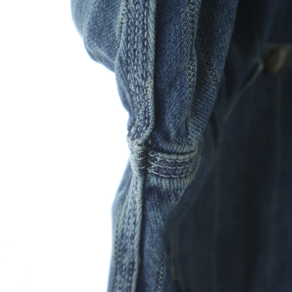 LEE(リー) 25SS × PaulSmith ポールスミス ストライプ カバーオール インディゴ LB0585