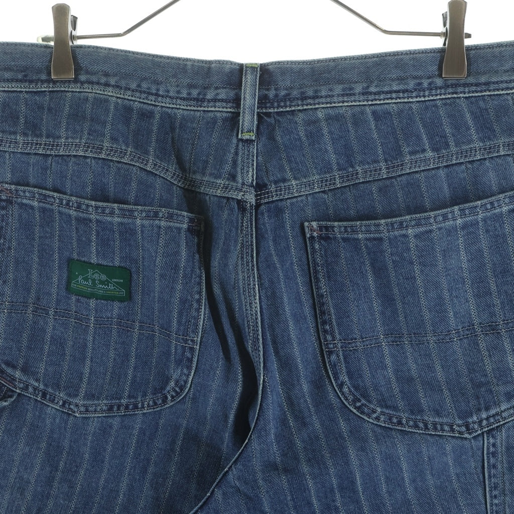 LEE(リー) × PaulSmith Stripe Work Pants ポールスミス ストライプ ジップフライ ワークパンツ インディゴ LB0586