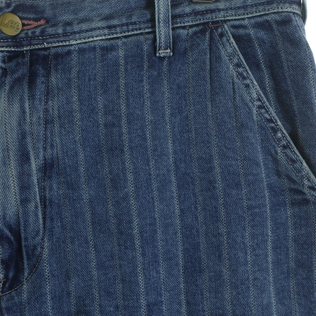 LEE(リー) × PaulSmith Stripe Work Pants ポールスミス ストライプ ジップフライ ワークパンツ インディゴ LB0586