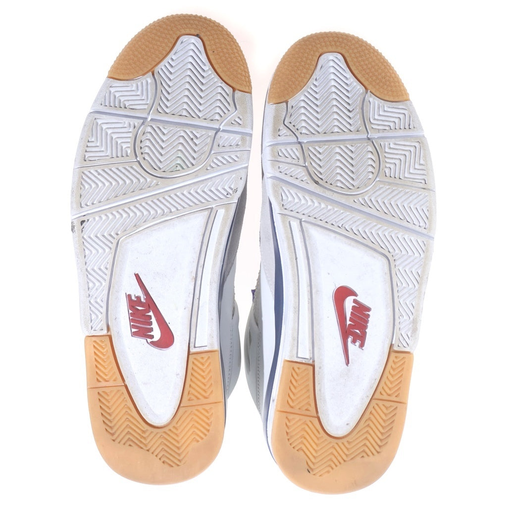 NIKE SB(ナイキエスビー) AIR JORDAN 4 Retro SP Summit White Navy DR5415-100 エアジョーダン4 レトロ SP サミットホワイト ミッドカットスニーカー ホワイト/ネイビー US10/28.0cm