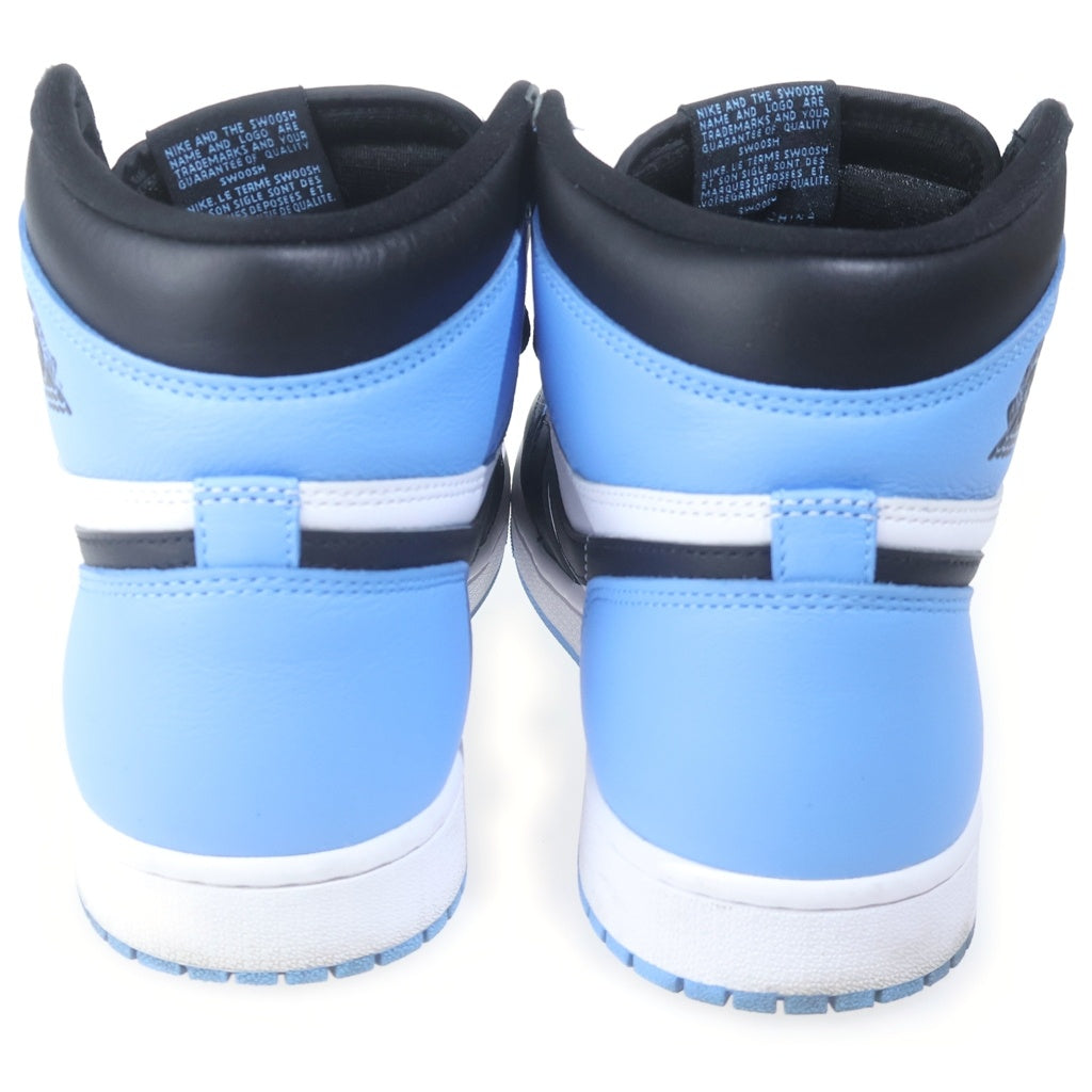 NIKE(ナイキ) AIR JORDAN 1 RETRO HIGH OG NIVERSITY BLUE DZ5485-400 エアジョーダン1 ユニバーシティーブルー ハイカットスニーカー シューズ ブルー/ホワイト US10/28.0cm