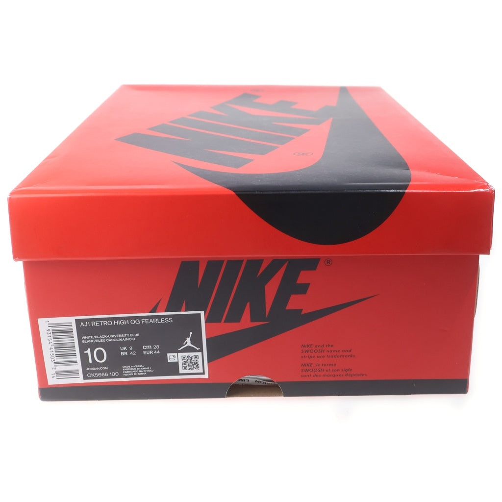 NIKE(ナイキ) AIR JORDAN 1 HIGH OG Fearless CK5666-100 エアジョーダン1 ハイ フィアレス ハイカットスニーカー シューズ レッド/ホワイト/ブルー