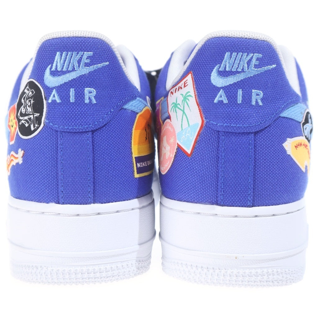NIKE(ナイキ) AIR FORCE 1 LOW 07 Patched Up DX2304-400 エアフォースワン ロー パッチドアップ ローカットスニーカー シューズ ブルー US10/28.0cm