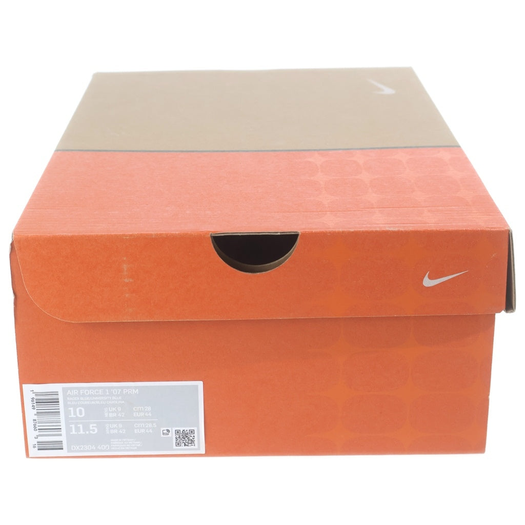 NIKE(ナイキ) AIR FORCE 1 LOW 07 Patched Up DX2304-400 エアフォースワン ロー パッチドアップ ローカットスニーカー シューズ ブルー US10/28.0cm