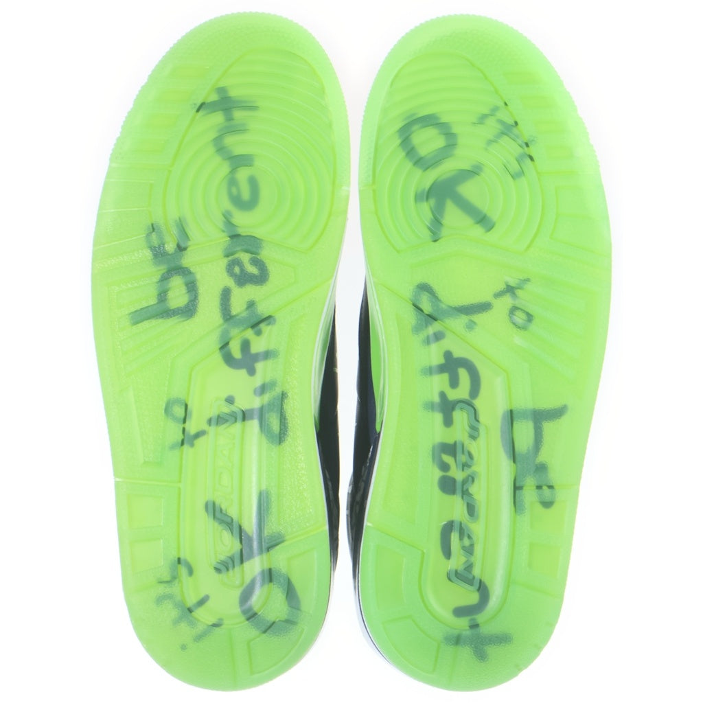 NIKE(ナイキ) AIR JORDAN 3 Doernbecher FZ3030-919 エアジョーダン3 ドーレンペッカー ミッドカットスニーカー シューズ ネイビー/グリーン US10/28.0cm