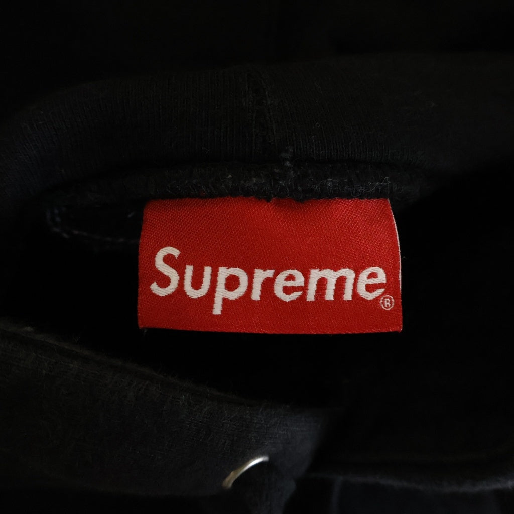 SUPREME(シュプリーム) 21AW multi color classic logo hooded マルチロゴ プルオーバー スウェットパーカー ブラック