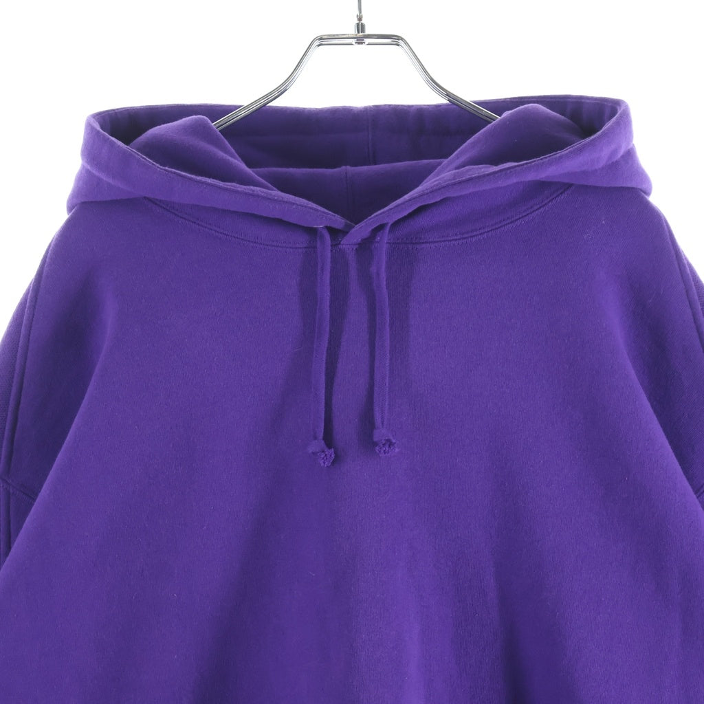 SUPREME(シュプリーム) 23AW BiG Logo Jaquard Hooded Sweat Shirt ビッグロゴ ジャガード フーディー スウェットパーカー パープル