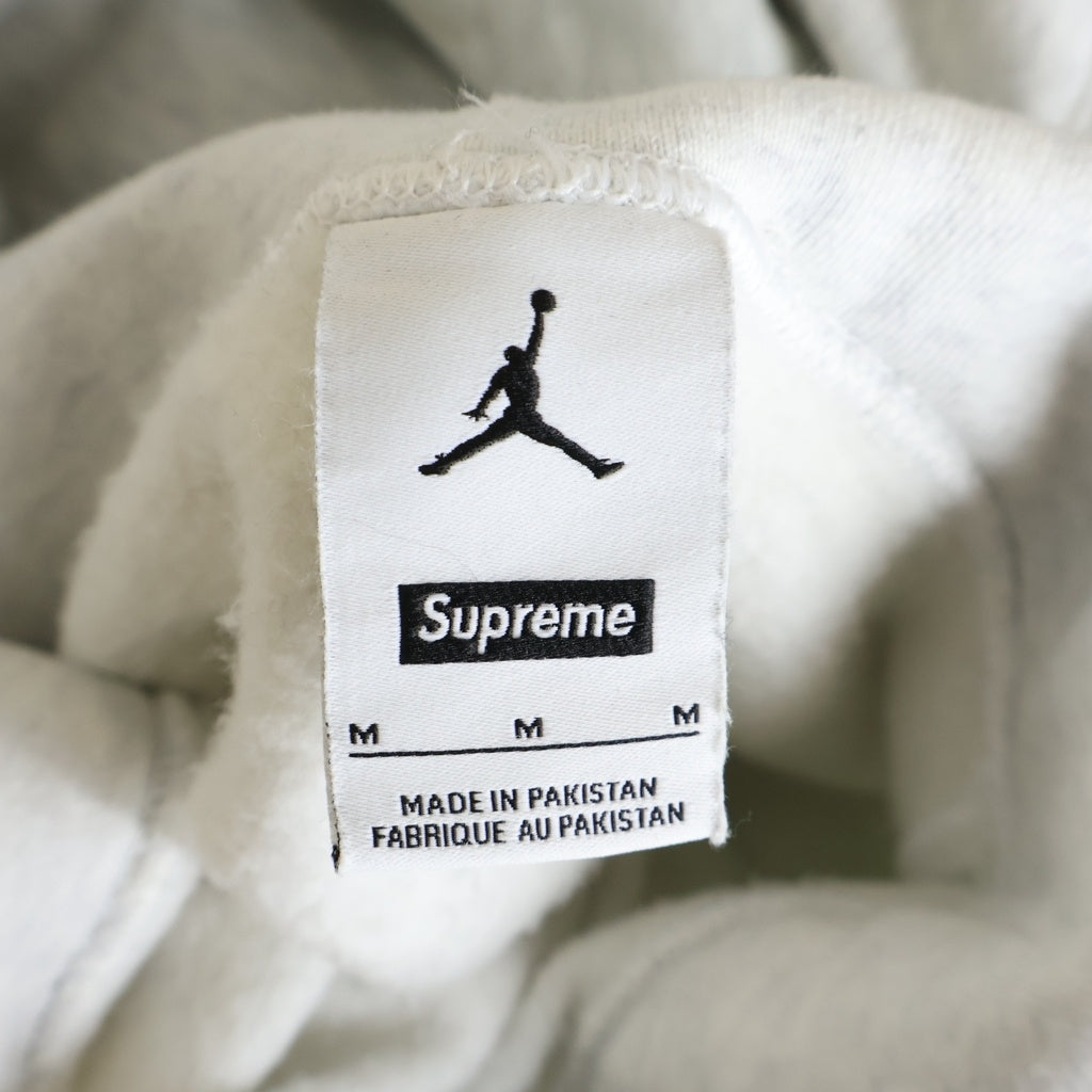 SUPREME(シュプリーム) 24SS ×NIKE Jordan Hooded Sweatshirt ナイキ ジョーダン プリントロゴ スウェットフーデッドシャツ プルオーバーパーカー HF0836-051