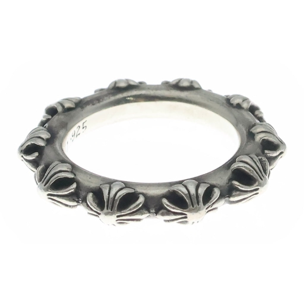 CHROME HEARTS(クロムハーツ) CROSS BAND クロスバンド リング シルバー BCA342