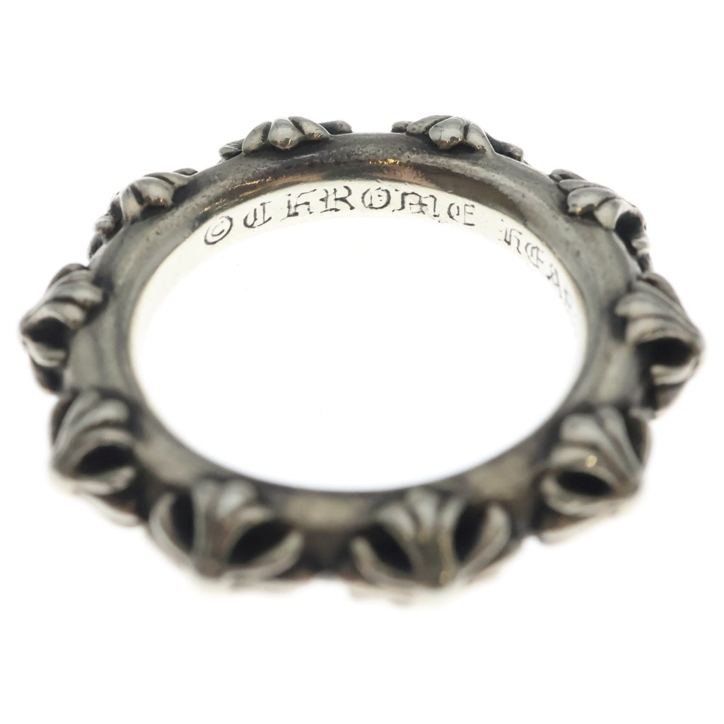 CHROME HEARTS(クロムハーツ) CROSS BAND クロスバンド リング シルバー BCA342