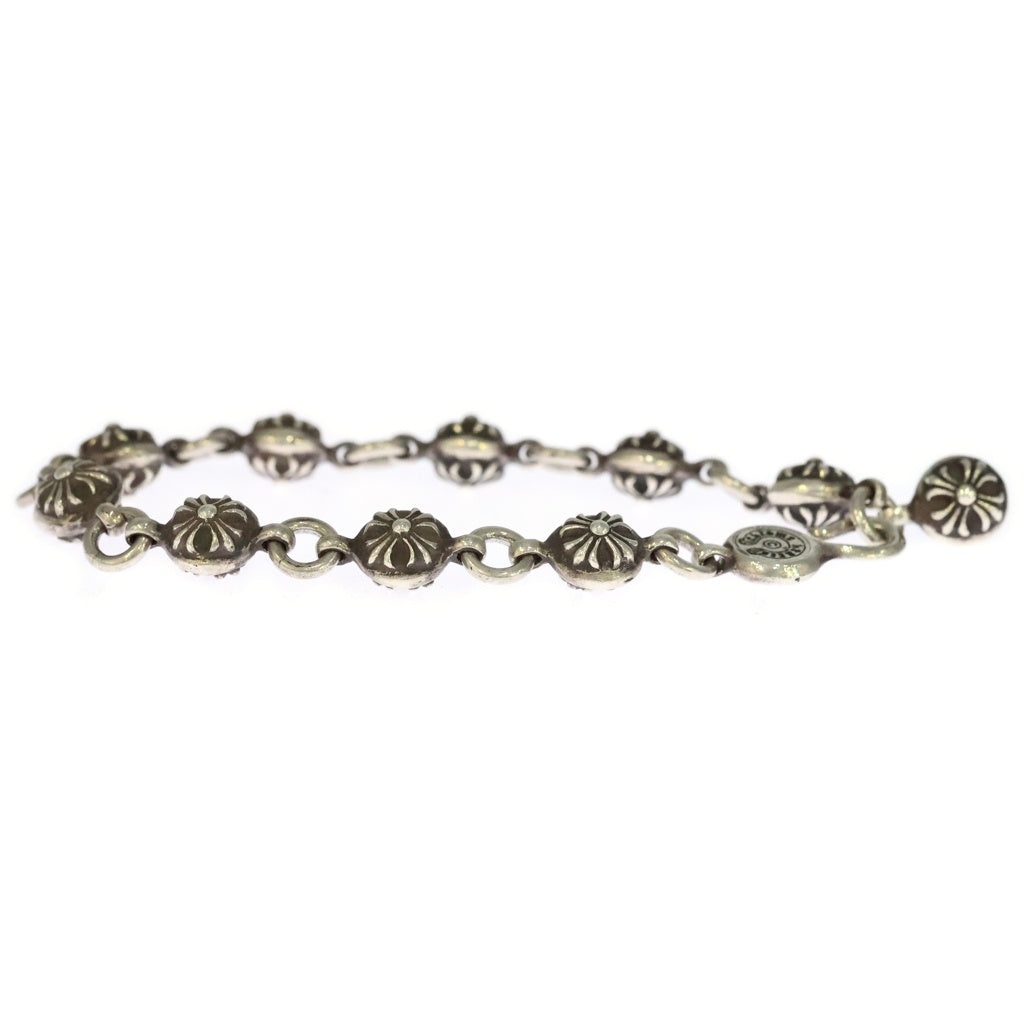 CHROME HEARTS(クロムハーツ) NO2 BALL #2クロスボールブレスレット シルバー BCA176