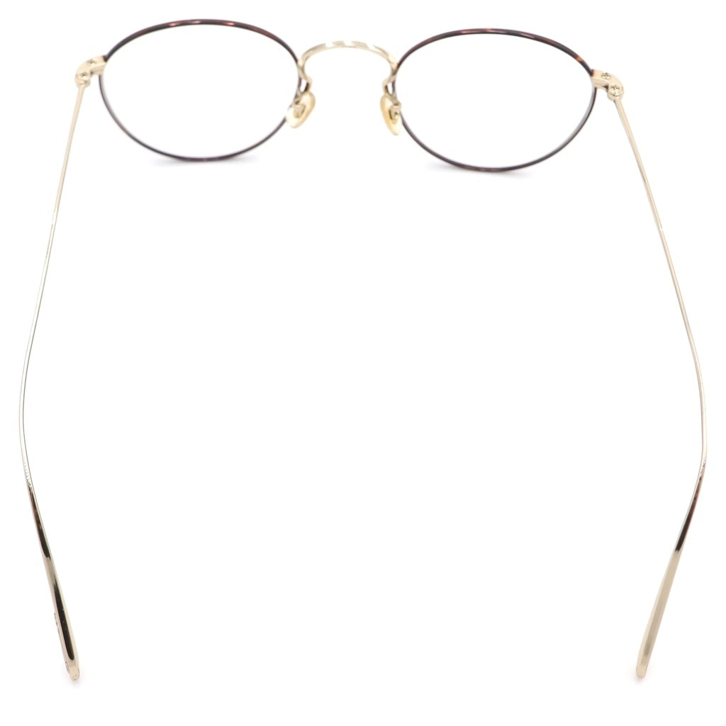 OLIVER PEOPLES(オリバーピープルズ) Colreridge コールリッジ アンティーク アイウェア 眼鏡 メガネ ゴールド OV1186 ※度入り