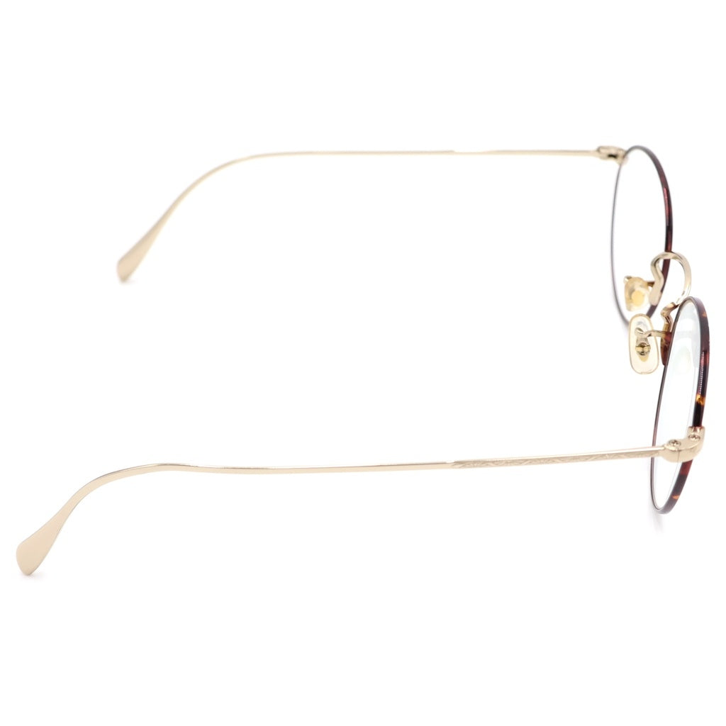 OLIVER PEOPLES(オリバーピープルズ) Colreridge コールリッジ アンティーク アイウェア 眼鏡 メガネ ゴールド OV1186 ※度入り