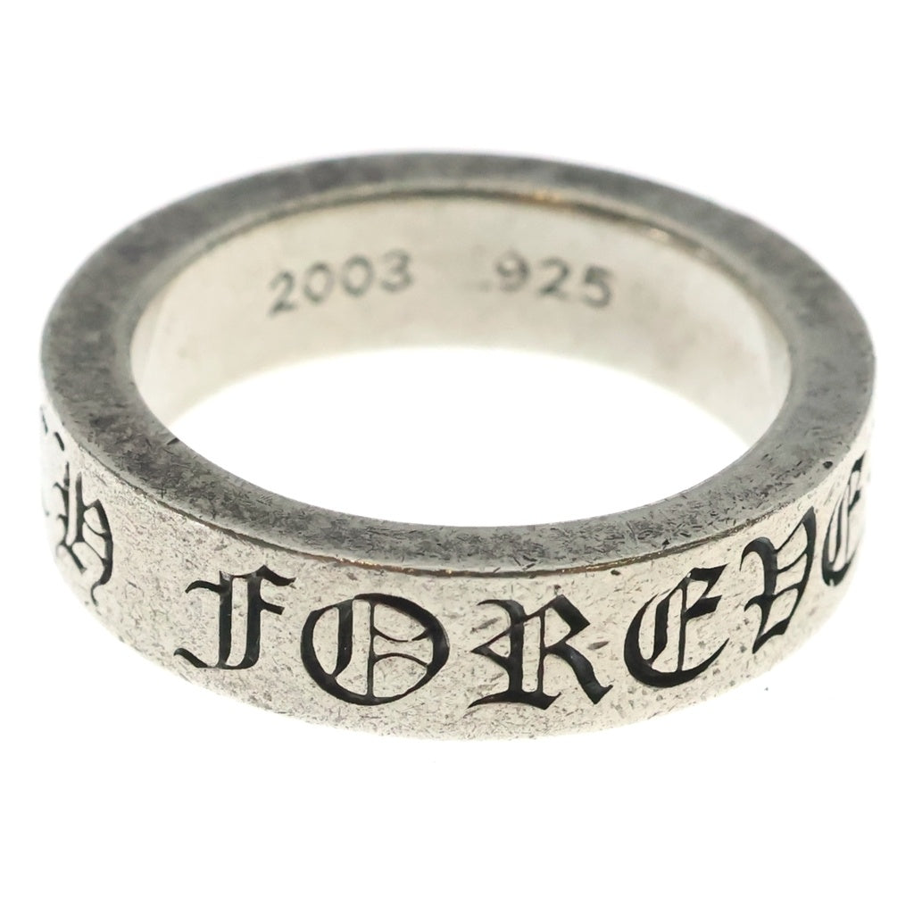 CHROME HEARTS(クロムハーツ) 6mm SPACER FOREVER 6mmスペーサーリング フォーエバーシルバーBCA337