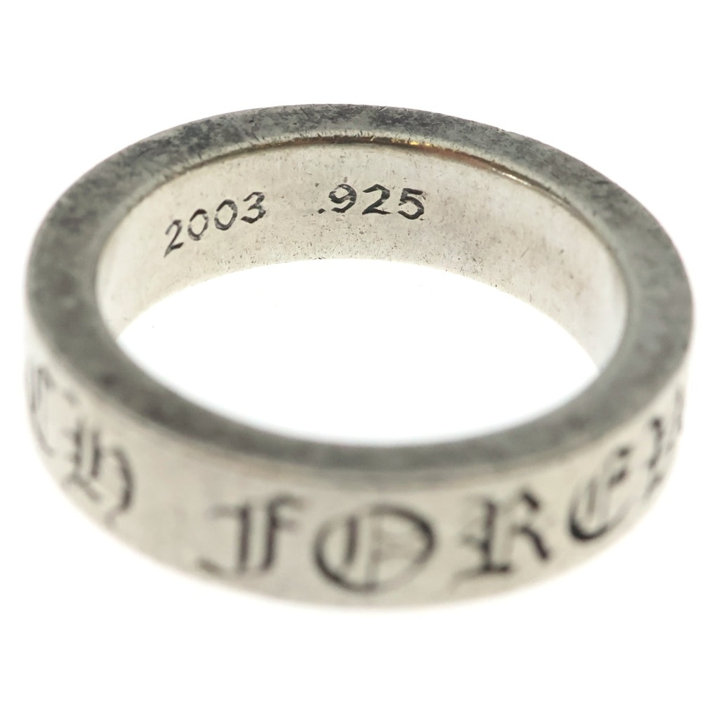 CHROME HEARTS(クロムハーツ) 6mm SPACER FOREVER 6mmスペーサーリング フォーエバーシルバーBCA337