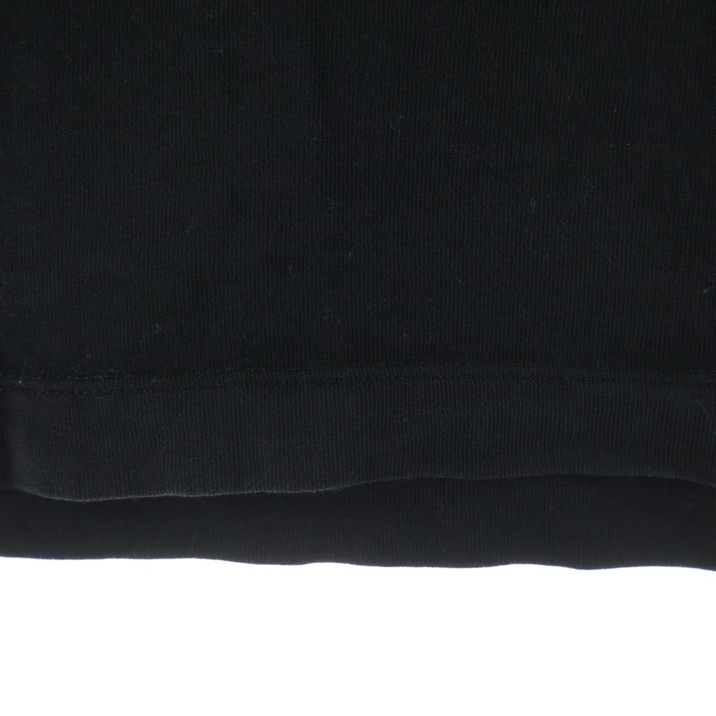 MONCLER(モンクレール) 23SS ネックロゴ クルーネック半袖Tシャツ カットソー ブラック I10918C00012 8390T I10918C00012 8390T