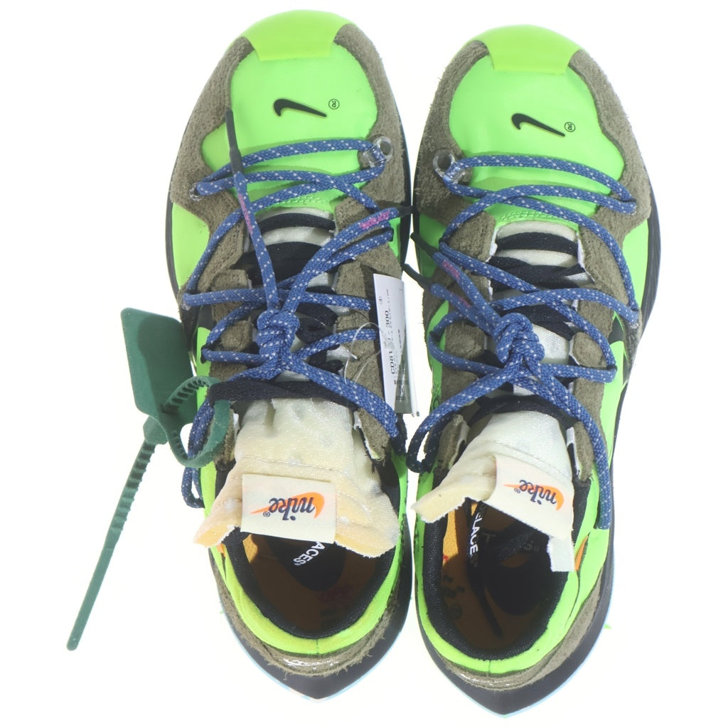 NIKE(ナイキ) ×OFF-WHITE WMNS AIR ZOOM TERRA KIGER 5 CD8179-300 オフホワイト ウィメンズ テラ カイガー ローカットスニーカー グリーン US10/27cm