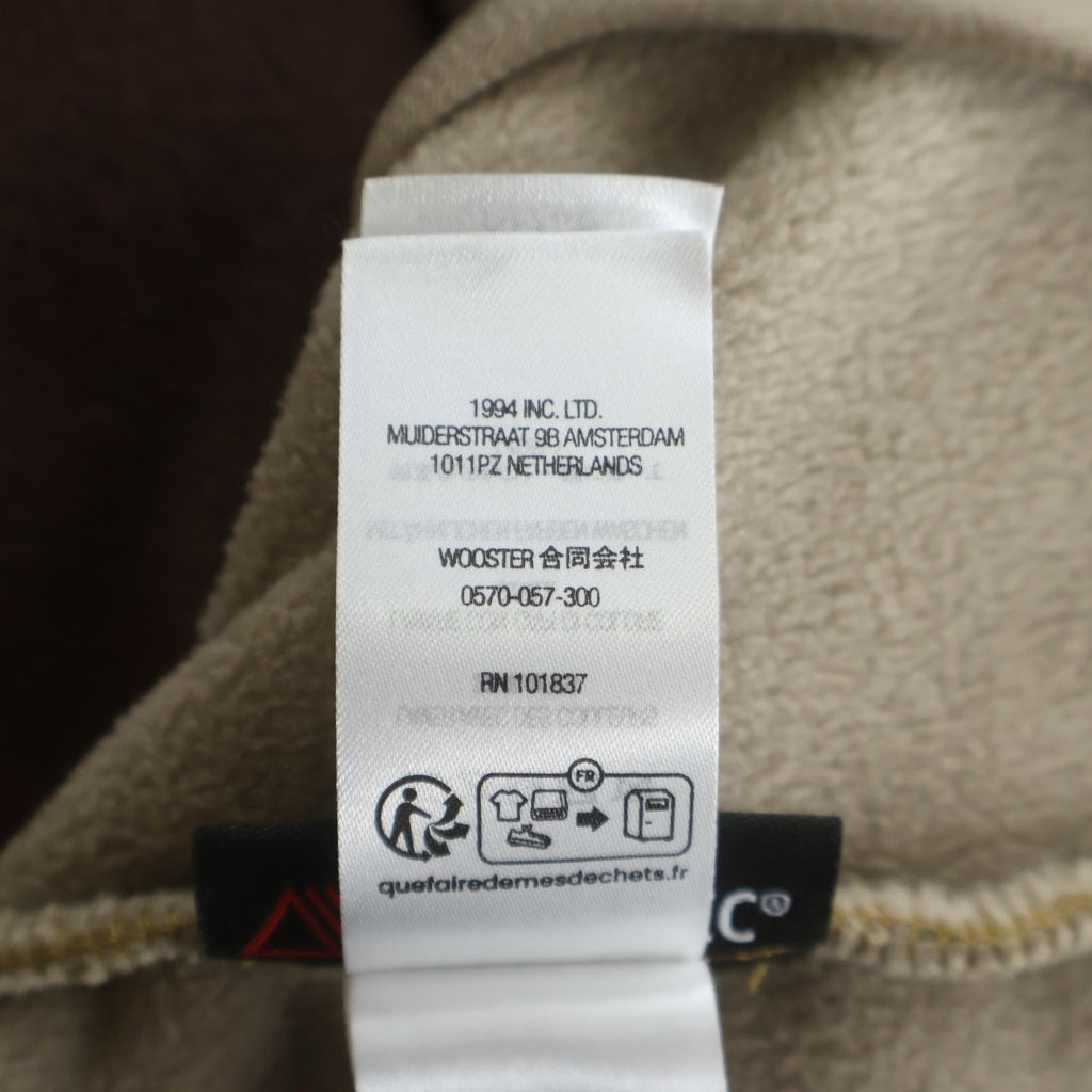 SUPREME(シュプリーム) 23AW Polartec Zip Jacket ポーラテック ジップアップ フリースジャケット ブラウン
