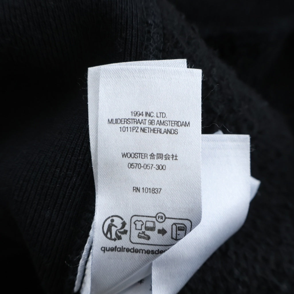 SUPREME(シュプリーム) 23AW Varsity Hooded Sweatshirt ヴァーシティ フーデッド プルオーバーパーカー フーディ ブラック