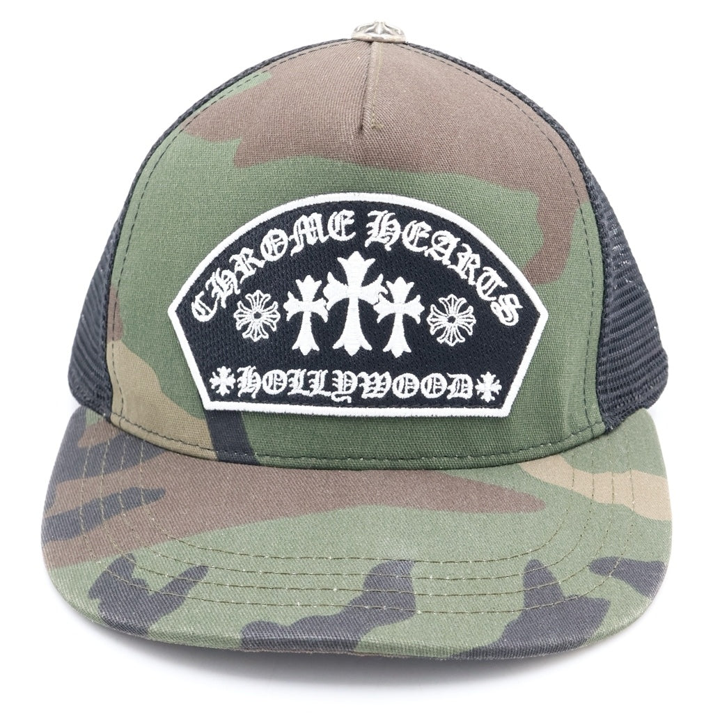 CHROME HEARTS(クロムハーツ) King Taco Trucker Cap キングタコ トラッカーメッシュ キャップ 帽子 カーキ -
