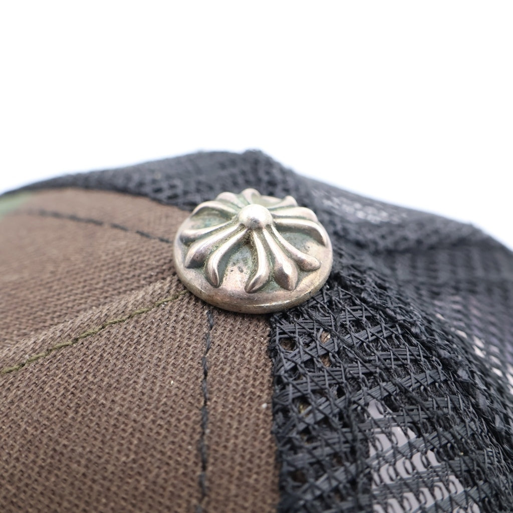 CHROME HEARTS(クロムハーツ) King Taco Trucker Cap キングタコ トラッカーメッシュ キャップ 帽子 カーキ -