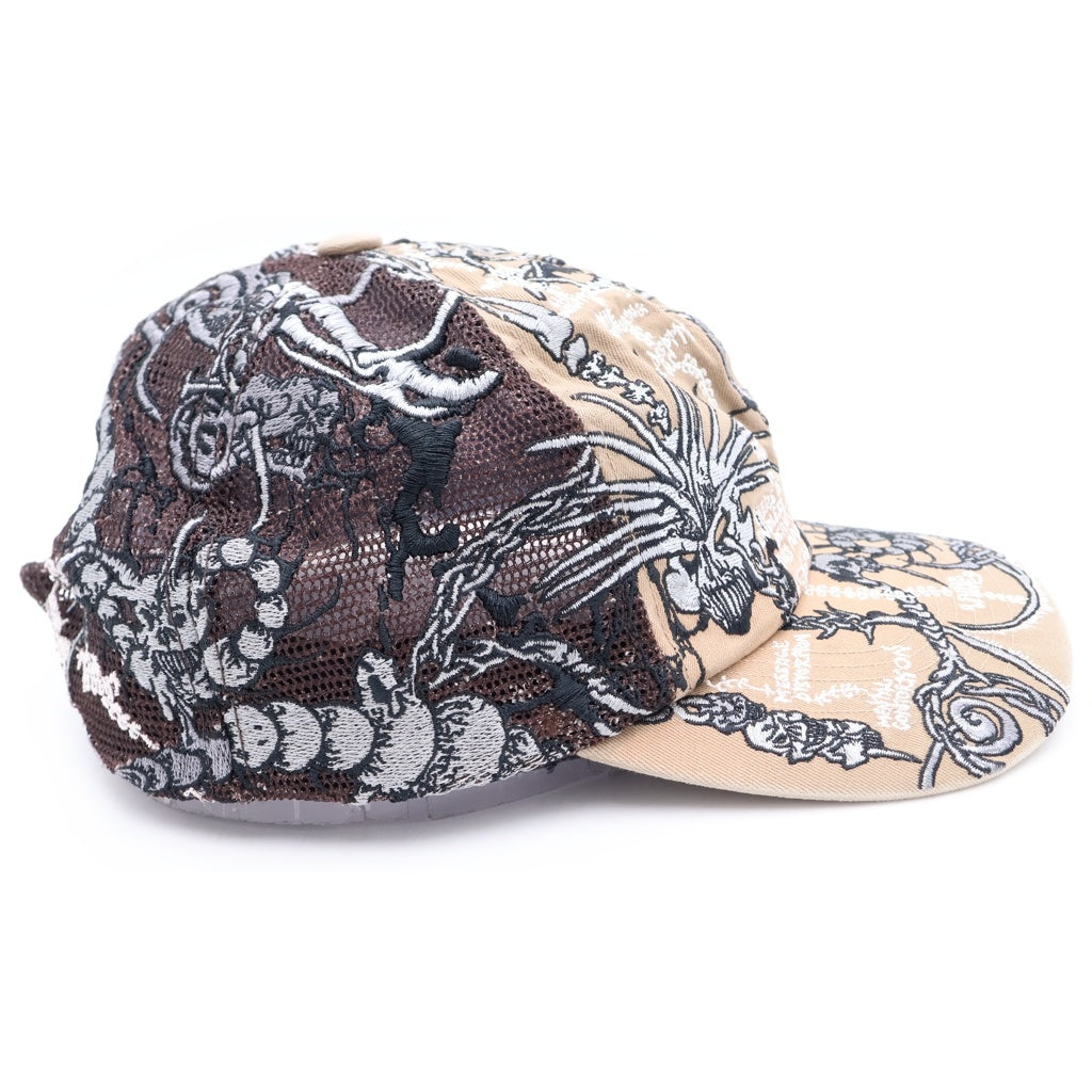 SUPREME(シュプリーム) 26S Wombat Embroidered Mesh Back 6-Panel ウォンバットエンブロイダード メッシュキャップ 帽子 ブラウン