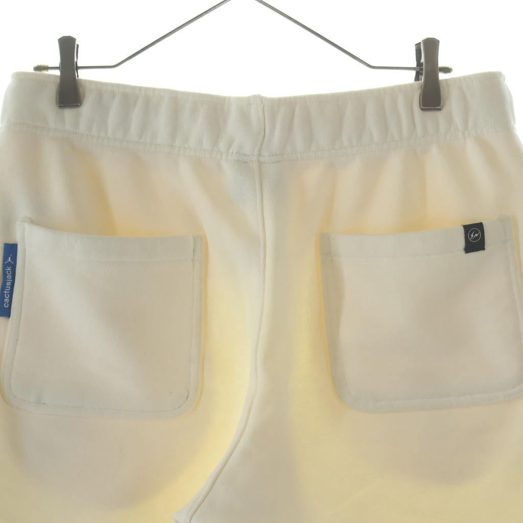 Cactus Jack(カクタスジャック) ×AIR JORDAN ×Fragment Shorts トラヴィススコット フラグメントデザイン エアジョーダン ハーフパンツ アイボリー DJ0617-133 DJ0617-133