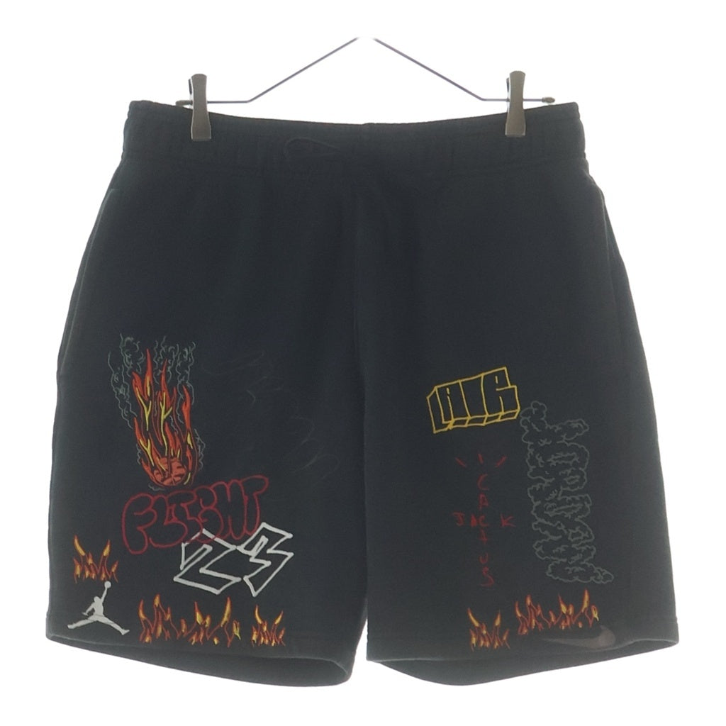 Cactus Jack(カクタスジャック) ×AIR JORDAN Shorts トラヴィススコット エアジョーダン ハーフパンツ ブラック CK4026-010 CK4026-010