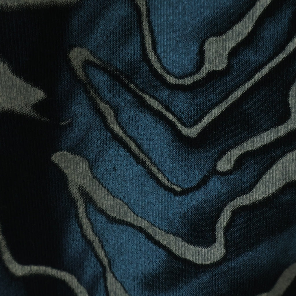 Cactus Jack(カクタスジャック) ×TRAVIS SCOTT ×Fragment Skeleton Graffiti Full Zip Hoodie トラヴィススコット フラグメント フルジップ グラフィックパーカー ブラック