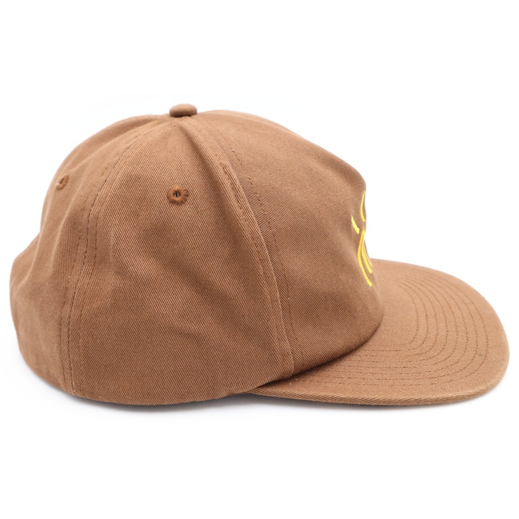 Cactus Jack(カクタスジャック) ×McDonald's CACTUS ARCHES CAP マクドナルド ロゴ刺繍 6パネル キャップ ブラウン
