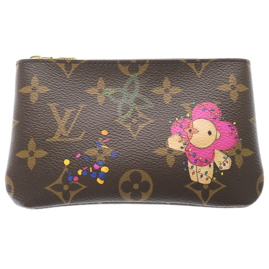 LOUIS VUITTON(ルイヴィトン) モノグラム ポシェットクレS キーケース ブラウン M27045 CT3295 レディース