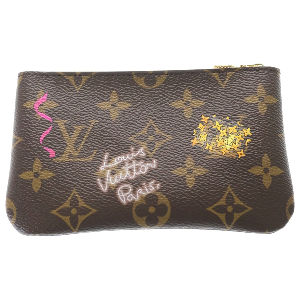 LOUIS VUITTON(ルイヴィトン) モノグラム ポシェットクレS キーケース ブラウン M27045 CT3295 レディース