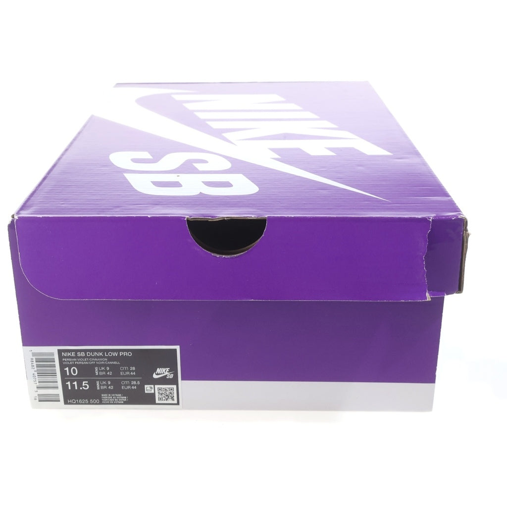 NIKE SB(ナイキエスビー) DUNK LOW PRO HQ1625-500 ダンクロープロ ローカットスニーカー シューズ ネイビー/ブラウン US10/28.0cm HQ1625-500