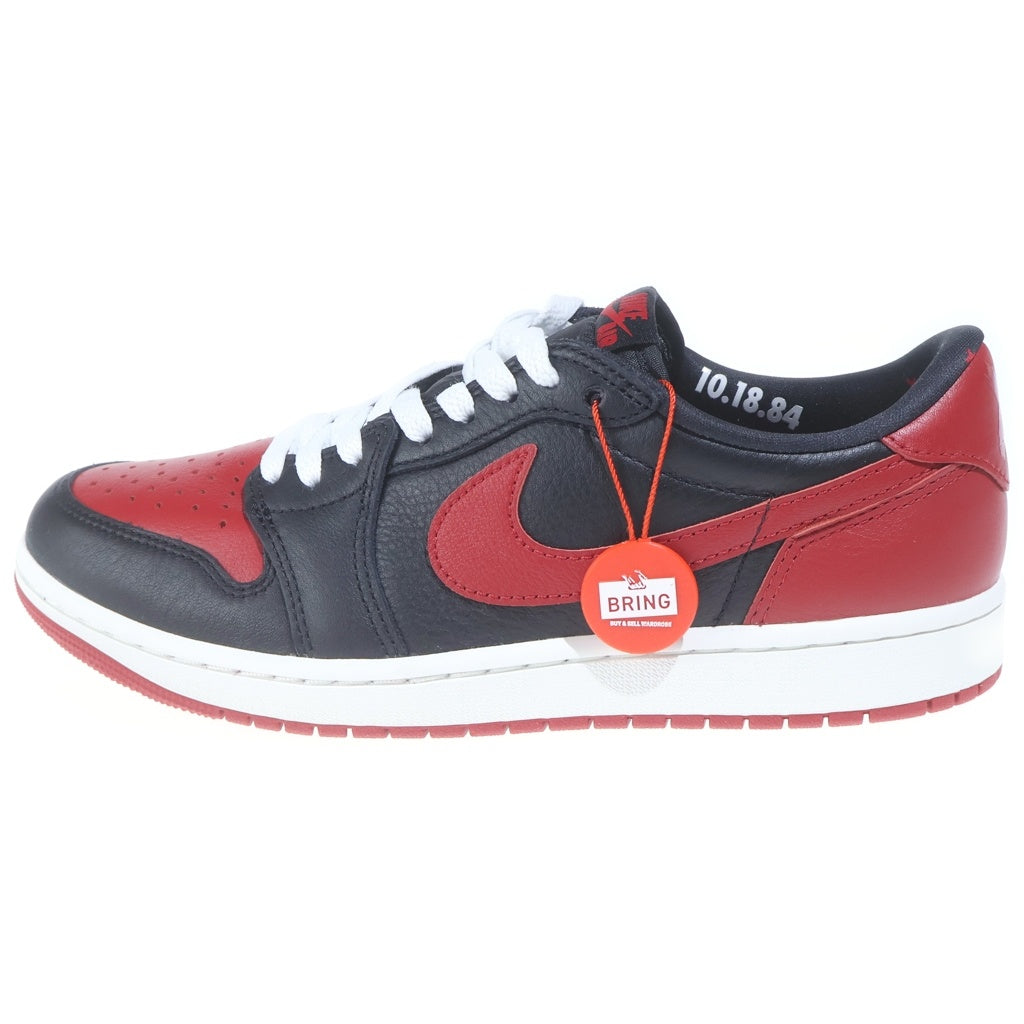NIKE(ナイキ) AIR JORDAN 1 RETRO LOW OG Banned IW6276-001 エアジョーダン レトロ ロー バーンド ローカットスニーカー シューズ ブラック/レッド US9.5/27.5cm